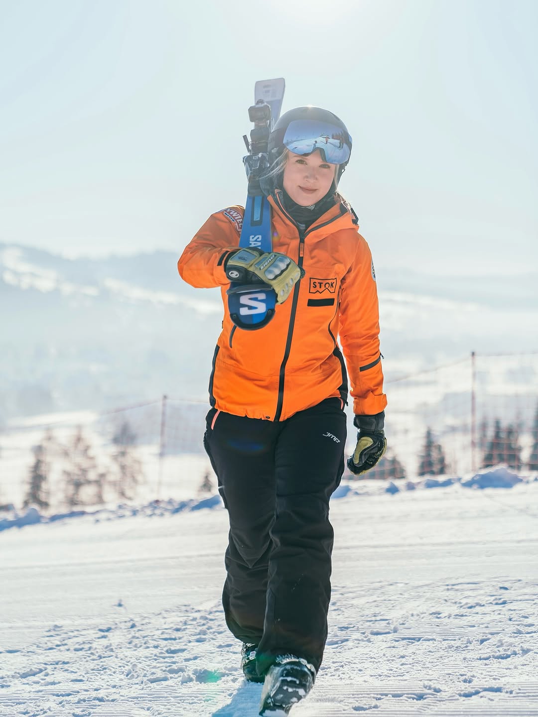 Photo by Szkoła Stok in Bialka Tatrzanska - Kotelnica. May be an image of snowboarding, ski, ski slope, snow and text.